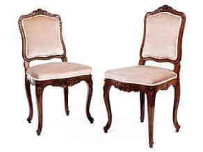 Detail images:  Paar Rokoko-Stühle