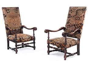 Detailabbildung:  Zwei Barock-Sessel