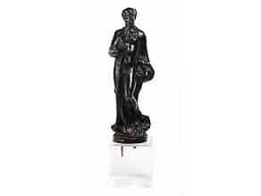 Detailabbildung:  Venezianische Bronzefigur „Chronos“