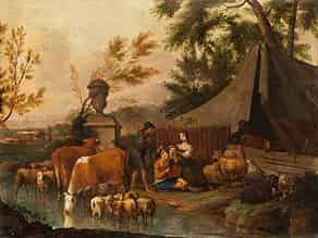Detail images:  Nordfranzösischer Maler des 18. Jahrhunderts