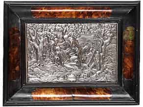 Detail images:  Silber-Reliefplatte mit Darstellung aus den Türkenkriegen um Wien