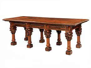Detailabbildung:  Imposanter viktorianischer Tisch