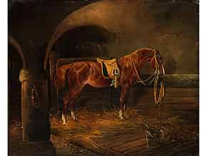 Detailabbildung:  Pferdemaler des 19. Jahrhunderts