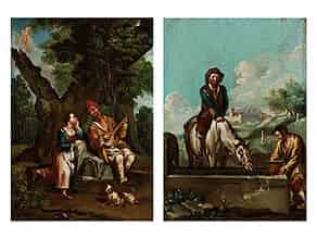 Detailabbildung:  Italienischer Maler des 17./ 18. Jahrhunderts in der Art von Monaldi