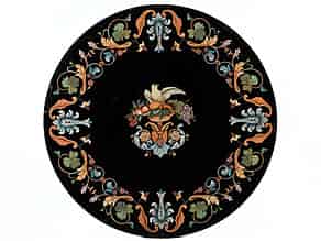 Detail images:  Große, schöne Scagliola-Platte