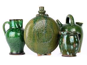Detail images:  Vier Keramikgefäße
