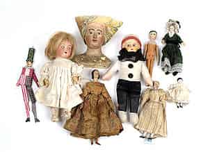 Detail images:  Konvolut Spielzeug, Puppen