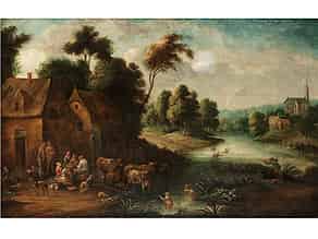Detailabbildung:  Niederländischer Maler des 18. Jahrhunderts