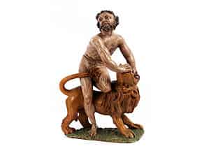 Detailabbildung:  Herkules mit dem Löwen