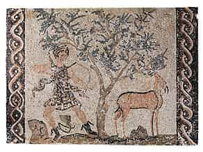 Detailabbildung:  Mosaikbild im Stil der römischen Antike