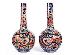 Detail images:  Paar Imari-Vasen