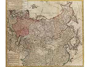 Detailabbildung:  Original-Karte des asiatischen und europäisch russischen Reiches