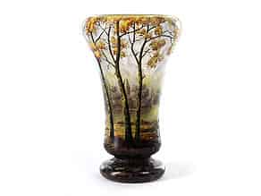 Detail images:  Vase mit Herbstlandschaft