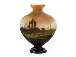 Detail images:  Vase mit Seenlandschaft
