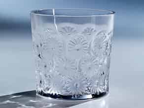 Detail images:   Kleines Lalique-Glas