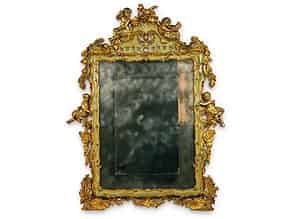 Detail images:  Seltener, venezianischer Spiegel eines Musikzimmers 