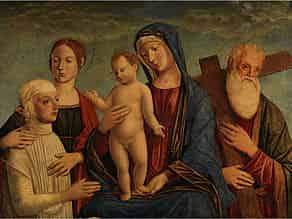 Detailabbildung:   Jacopo Bellini, um 1400 - 1470/ 71 Venedig, zug. 
