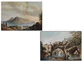 Detail images:  Jacob Philipp Hackert, 1737 Prenzlau – 1807 Florenz
