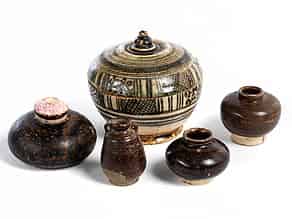 Detail images:   Konvolut von fünf Swantloh-Keramiken