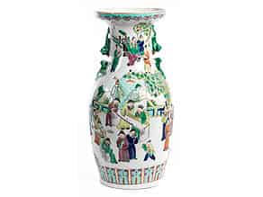 Detailabbildung:   Famille verte-Vase