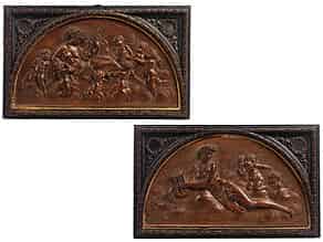 Detail images:   Zwei Holzreliefs 
