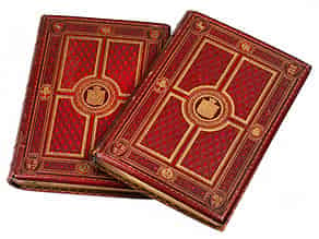 Detail images:   Zwei Bände mit Prachteinband