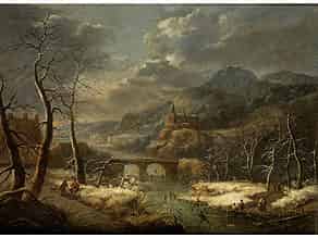 Detailabbildung:   Flämischer Landschaftsmaler des 17. Jahrhunderts
