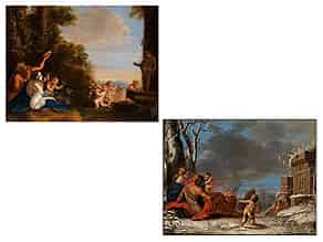 Detail images:  Italienischer Maler des ausgehenden 17. Jahrhunderts