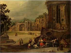 Detailabbildung:   Niederländischer Maler des ausgehenden 17. Jahrhunderts