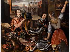 Detail images:   Italo-flämischer Maler des ausgehenden 16. Jahrhunderts unter dem Einfluss von Lucas van Valckenborch, 1535 - 1597 sowie Jean-Baptiste le Saive, der Ältere, 1540 - 1624 Mecheln