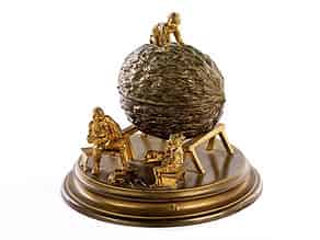 Detail images:  † Figürliches Tischgefäß in Bronze