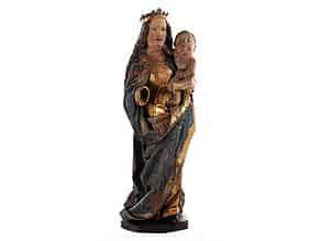 Detail images:   Spätgotische Madonna mit dem Kind