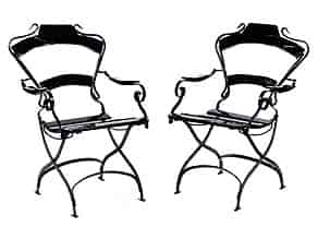 Detailabbildung:   Paar Stühle