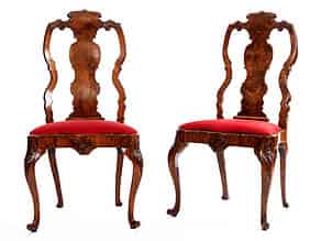 Detail images:   Paar Barock-Stühle