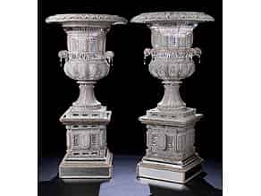 Detail images:   Paar große Vasen