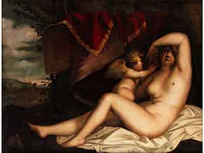 Detail images:   Italienischer Maler des 17. Jahrhunderts nach Alessandro Varotari, 1588 - 1649