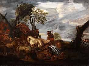 Detailabbildung:   Italienischer Maler des 17./ 18. Jahrhunderts