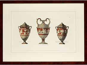 Detailabbildung:   Drei antike Vasen