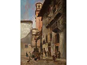 Detail images:   Vittorio Avanzi, 1850 Verona – 1913 Campofontana