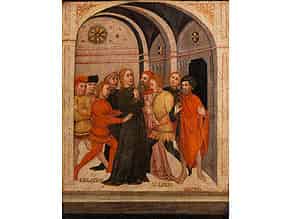 Detailabbildung:   Sano di Pietro, 1405 – 1481, zug.