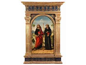 Detailabbildung:   Italienischer Maler aus der Werkstatt von Perugino