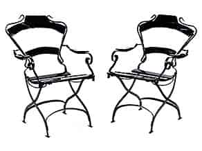 Detailabbildung:   Paar Stühle