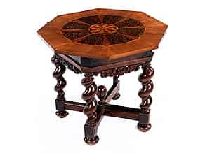 Detail images:   Klappbarer Tisch im Barockstil