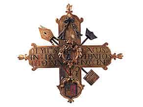 Detail images:  Bischofskreuz des letzten Großinquisitors von Spanien Agustin Rubin de Ceballo