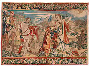 Detail images:   Französischer Wandbildteppich