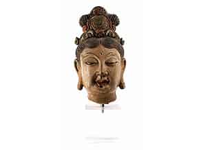 Detail images:   Kopf einer Guanyin