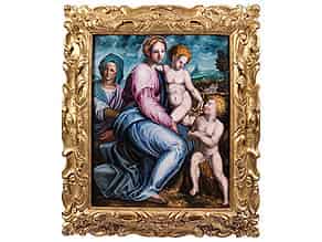 Detailabbildung:  † Italienischer Maler des 16. Jahrhunderts aus dem Umkreis/ Nachfolge Agnolo Bronzinos