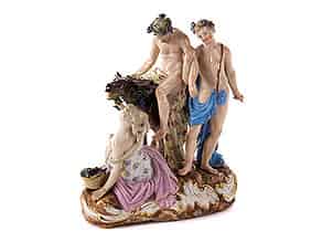 Detail images:   Meissener Porzellanfigurengruppe