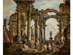 Detail images:  Giovanni Paolo Panini, 1691 Piacenza - 1765 Rom