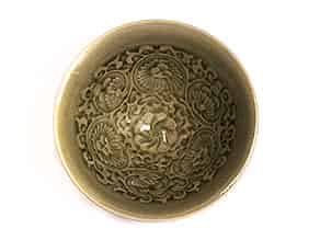 Detail images:  Kleine Yaozhou Celadon Schale 